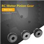VGEBY Ensemble de Pignons, Engrenages de Moteur de Voiture RC Durcissant 3.175mm 13-15T 16-18T 19-21T 21T-23T en Acier Chromé 48