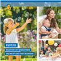 PUSTEFIX Lot de 5 bulles de savon classiques de 70 ml - Bulles colorées fabriquées en Allemagne - Pour mariage, anniversaire d'e