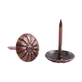 Décoratif Clou， Rembourrage élégant Vintage Clous En Métal Tags Meuble Canapé Chaussure Porte Décoratif Clou(Daisy Nail 11 * 16m