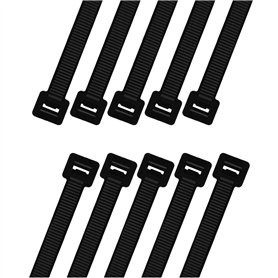 intervisio Collier de Serrage Grande Taille 1000 mm x 9 mm, Attache Câble, Serre Câbles Grand Rilsan Nylon, Colliers Serre-Cable intervisio Collier de Serrage Grande Taille 1000 mm x 9 mm