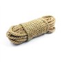 Corde confortable en coton Coft pour jeu de nuit, brun (10 m)