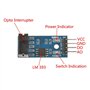 Youmile 5 Pcs Capteur De Mesure De Vitesse LM393 Module De Mesure De Vitesse Tachy Capteur Slot Type IR Optocoupleur pour MCU RP