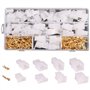 Rantecks 380PCS 2.8mm Automobile Connecteur Kit 2 3 4 6 Broches Fil Électrique Connecteurs Kit pour Moto Moto Voiture Bateaux