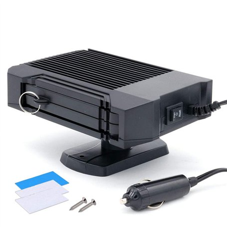 NUZAMAS Chauffage de voiture portable 12 V 150 W avec poignée