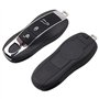 ProPlip Clé Plip Compatible avec Cayenne Carrera Boxster 911 Panamera Cayman Macan GT 3 Boutons Coque TELECOMMANDE