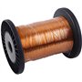 Fil de Cuivre Emaillé, 0.1mm 500g Cuivre Emaillé Fil Electromagnétique Inductance Bobine Utilisée pour les Transformateurs Induc