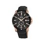 JAGUAR Homme Analogique-Numérique Quartz Montre avec Bracelet en Cuir