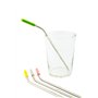 Koala International Paille Coctel, acier inoxydable