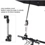 Vélo bébé Poussette Parapluie Pluie Fauteuil Roulant Ensoleillé Support à Extension for Guidon
