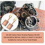 CODIRATO 4Pcs Balais de Charbon en Cuivre Brosse À Charbon Outil Charbons pour perceuses pour MAKITA CB-440/ CB-448 CB-436/19502