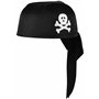 Balinco Set de pirate 4 pièces pour enfants comprenant un chapeau de pirate noir + un sabre + un cache-il + un crochet de pirate
