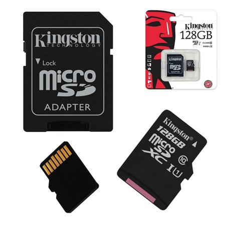 Acce2s - Carte Mémoire Micro SD 128 Go Classe 10 pour XIAOMI REDMi Note 9T - 9C - Note 9 Pro - Note 9-9A - 9-8 - Note 8T - Note