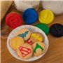 Cinereplicas DC Comics - Tampons à Biscuits Justice League (Set de 5) - Licence Officielle