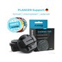 PLANGER® - Daimnd Pad Plat - Tampon en Caoutchouc pour cric de Voiture Plat (pour Mercedes-Benz) sur cric de Chariot - Protège L