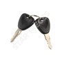 5 serrures de porte compatibles pour Kangoo 1 et Nissan Kubistar (1997-2009) Barillet de porte avec double de clés | 7701472590