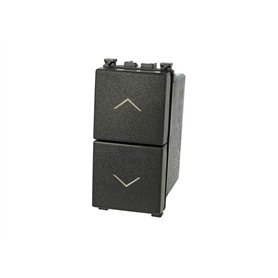 SANDASDON SD91002 Bouton poussoir double poussoir 1P + 1P 16 A Noir Interrupteur Compatible Vimar Arke SANDASDON SD91002 Bouton poussoir double poussoir 1P + 1P 16 A Noir Interrupteur Compatible Vimar Arke