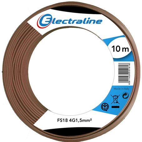 Electraline 16015 Câble écheveau FS18 4G1