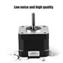 Diyeeni Moteur Pas à Pas 42BYGH34, Moteur Pas à Pas Bipolaire 4 Fils 12V 1.3A 0.30Nm avec câble de Connexion, Angle de Pas de 1,