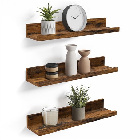 VASAGLE Étagères murales suspendues