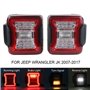 SXMA Feux arrière à LED Les Plus récents pour Feux de recul pour Feux de Position arrière Wrangler JK 07-17 (Euro Version)
