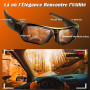 Chujianxi Lunettes avec Caméra 4K, 2025 Nouvelles Lunettes Camera de Sport pour l'extérieur, Lunettes de Soleil Vidéo avec Prote