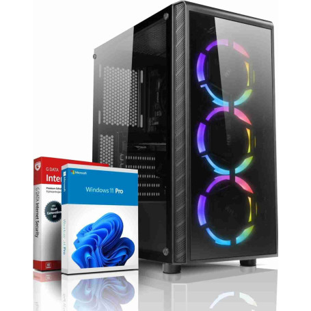 Basic Gaming PC AMD Ryzen 5 3400G 8 Threads 4.20 GHz • 16 Go DDR4 • AMD Radeon™ RX Vega11 Graphics • 512Go SSD • Windows 11 • WL