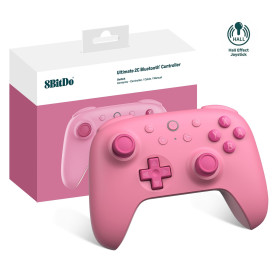 8BitDo Ultimate 2C Manette Bluetooth Pour Switch 2, Switch/OLED/Lite, Joysticks À Effet Hall, Gâchettes Numériques Non Linéaires