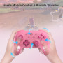 8BitDo Ultimate 2C Manette Bluetooth Pour Switch 2, Switch/OLED/Lite, Joysticks À Effet Hall, Gâchettes Numériques Non Linéaires