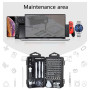 E·Durable 138in1 mini tournevis de précision Kit de mémoire magnétique pour la fixation d'un ordinateur portable iPhone PC Macbo