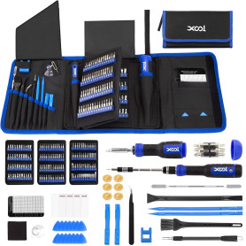 XOOL Kit Tournevis de Précision 200 en 1, Tournevis Magnétiques pour Réparation Électronique, Smartphones, Ordinateur, iPhone, T