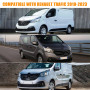 Opaltool Housse de Protection Voiture pour Renault Trafic 2010-2023, Bâche Voiture avec Fermeture à Glissière, Serrure et Bandes