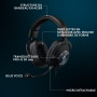 Logitech G Pro X SE, Casque de Gaming Filaire avec Microphone: Microphone détachable, Casque DTS: X 7.1, convertisseur N/A USB I