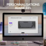Logitech - Clavier sans fil pour Mac - MX Mechanical Mini - Gris Sidéral 139,99 €
