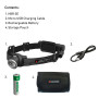 Ledlenser H8R SE Lampe frontale LED | Lampe frontale rechargeable 700 lumens | Headlight avec portée d'éclairage de 170 mètres |
