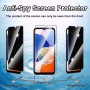 [3 Pièces] Anti-Espion Verre Trempé pour Samsung galaxy A14, Confidentialité Protecteur d'Écran Verre,Anti Rayures, 9H Dureté,Sa