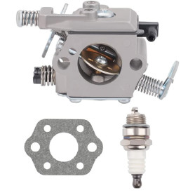 Biuhpa Carburateur pour STIHL MS210 MS230 MS250 021 023 025 Tronçonneuse pour Walbro WT-215 Zama C1Q-S11E 1123-120-0605 Remplace