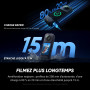 Insta360 X5 Pack Essentiels - caméra d'action 360° 8K étanche, Basse lumière de Pointe, Perche à Selfie Invisible, objectifs Rob