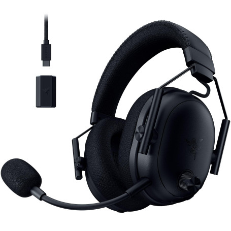 Razer BlackShark V3 Pro - Casque ANC sans Fil pour l’Esport - Annulation Active - Haut-parleurs 50mm - Micro HyperClear Amovible