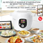 Moulinex, Cookeo Multicuiseur intelligent 6L, 80 recettes intégrées, Cuisson sans surveillance, Ecran intuitif, Guide de cuisson