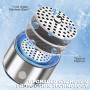Bouteille Riche en Hydrogène Eau Portable, 430ML Générateur D'hydrogène en 3 Minutes Anti Âge, USB Bouteille d'eau Sans Fil, Fab