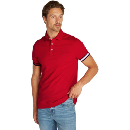 Tommy Hilfiger Polo Manches Courtes Homme Slim Fit