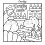 Cozy Friends: Coloring Book for Adults and Teens Featuring Super Cute Animal Characters with Easy and Simple Designs for Relaxat