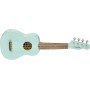 Fender Venice Soprano Ukulele, Walnut Fingerboard, Daphne Blue, Comes with Free Virtual Lessons