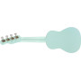 Fender Venice Soprano Ukulele, Walnut Fingerboard, Daphne Blue, Comes with Free Virtual Lessons