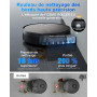 ECOVACS X11 Omni Cyclone Aspirateur Robot, Robot Aspirateur Laveur avec Blast et Puissance 19500 Pa, PowerBoost Ultra-Rapide, OZ