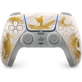 Playstation Sony, Manette sans fil DualSense™ édition limitée Ghost of Yotei, 5, Batterie rechargeable, Bluetooth, Compatible PS