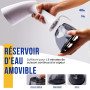 Rolipo Défroisseur Vapeur,1640W Fer à repasser portable haute puissance pour la maison, le bureau, le voyage, réservoir d'eau de