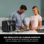 Ninja Foodi Dual Zone Air Fryer numérique, 2 tiroirs, 7,6L, 4-en-1, sans huile, Friture à air, Max Crisp, Rôtissage, Réchauffage