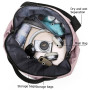 Vllcsla Sac de Sport Femme Petit, Poche Humide, 45x27x20 cm, Imperméable Sac à Bandoulière de Sport/Voyage, Sacs de Week-End à M