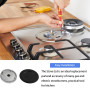 Natuce 4 pcs Chapeaux de Brûleurs, Brûleur Cuisinière à Gaz, Chapeau de Couronne de BrûLeur à Gaz, pour Plaques de Cuisson Arist